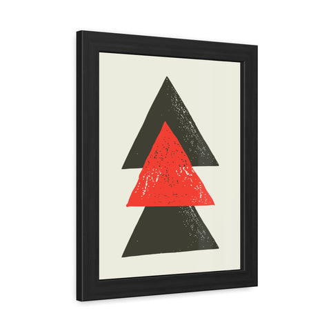 Jonathan 2 - Modern Geometric Framed Poster - Stylish Wall Art for Home Décor