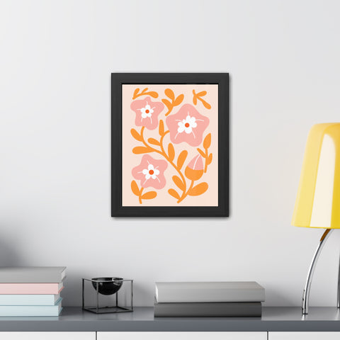 Marinda 8 - Botanical Framed Poster - Floral Wall Art for Home Décor