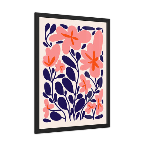 Florish 1 - Botanical Framed Poster | Floral Wall Art for Home Decor