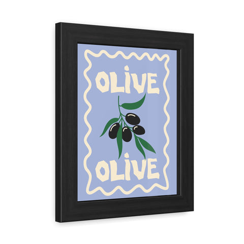 Olive - Framed Poster for Home Decor – Ideal for Kitchen and Dining Spaces