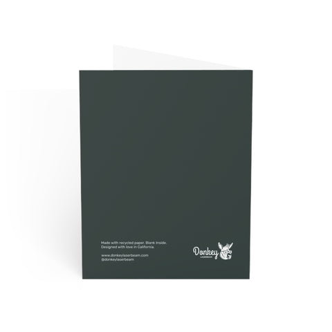 Colorful ‘Merry Christmas’ Christmas Greeting Card — Christmas / Holiday Greeting Card - Illustrated, Modern