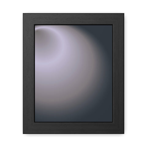Lightsout 1 - Minimalist Framed Poster - Modern Art Print for Home Decor