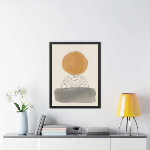 Watercolor Abstract 1 - Framed Print