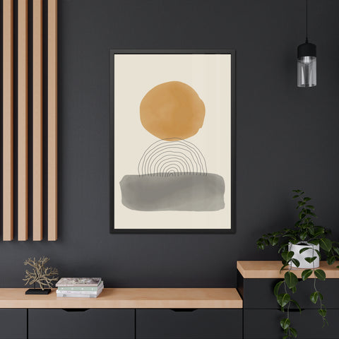 Watercolor Abstract 1 - Framed Print