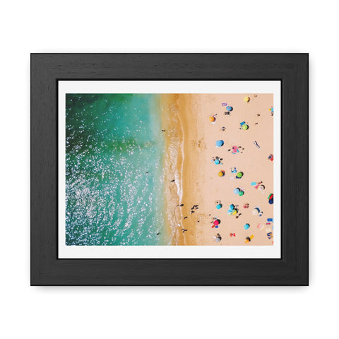 The Happening - Beach Day Framed Poster - Coastal Decor for Summer Vibes