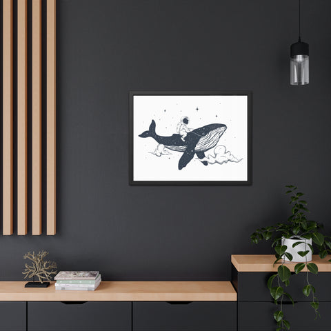 Whale Rider - Framed Print