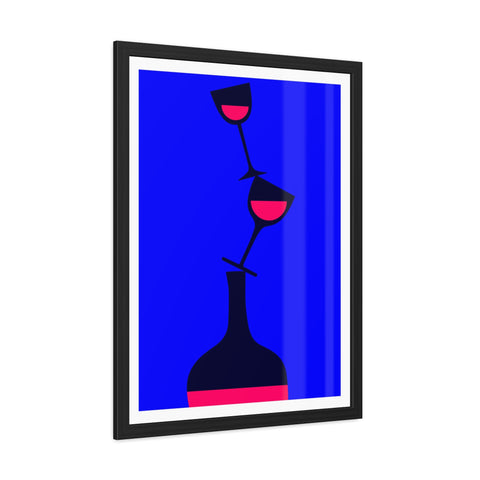 Wine Country 10 - Chic Wine-Themed Framed Poster | Modern Art for Wine Lovers