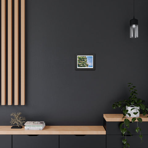 Green Urban - Eco-Friendly Framed Poster - Urban Oasis Greenery Wall Art