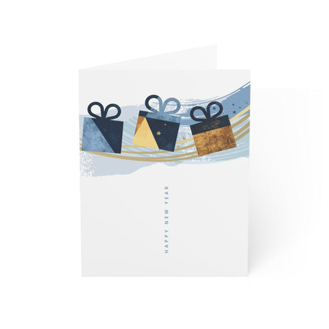 New Year Greeting Card — Holiday Greeting Card - Illustrated, Funny, Snarky, Modern