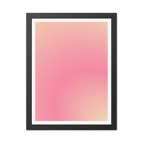 Sunrise 4 - Elegant Gradient Framed Posters - Minimalist Art for Home Decor