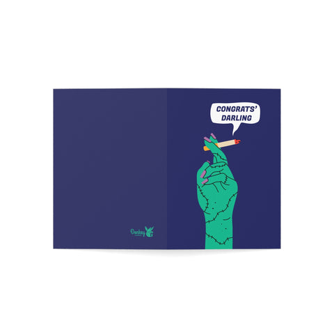 Congrats Darling - Greeting Card