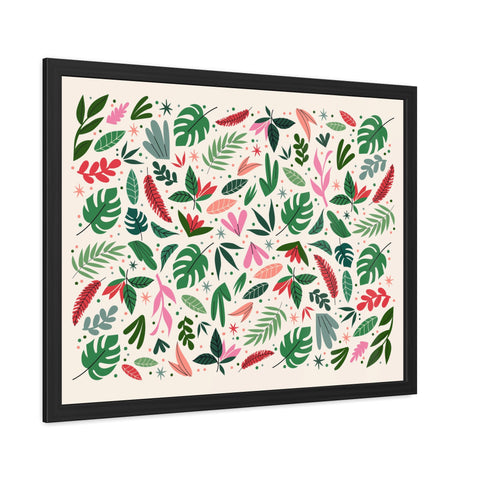 Almost that time of the year - Vibrant Floral Framed Poster | Botanical Wall Art for Home Decor