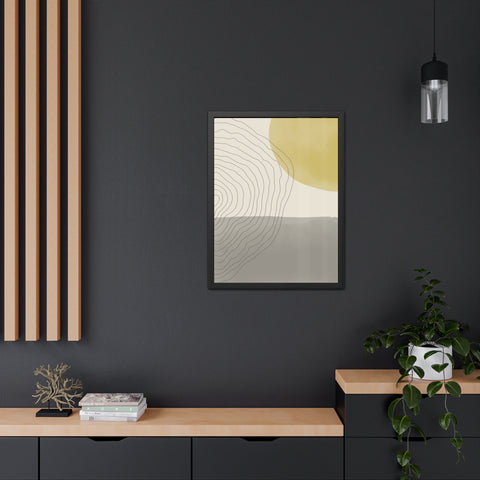 Watercolor Abstract 4 - Framed Print