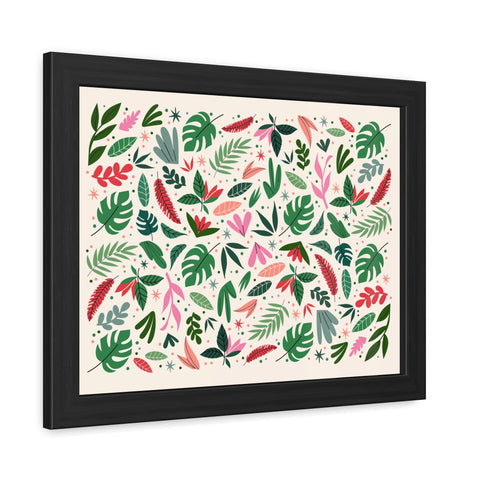 Almost that time of the year - Vibrant Floral Framed Poster | Botanical Wall Art for Home Decor