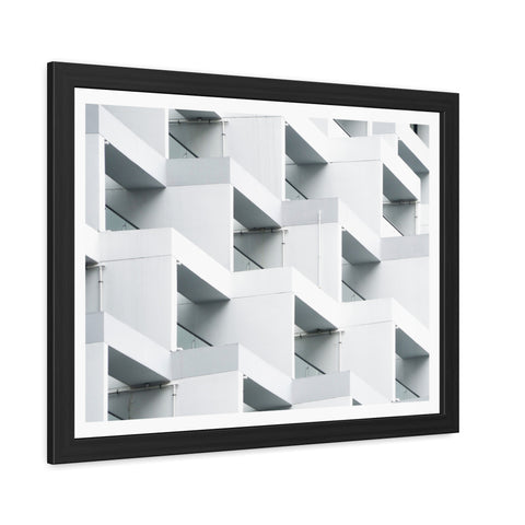 Blocks - Architecture - Framed Print