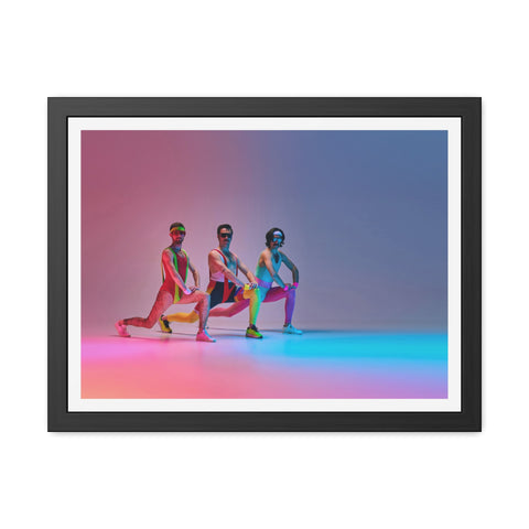 Workout - Framed Print