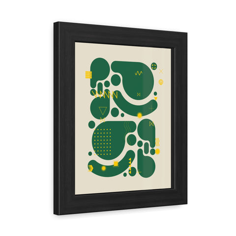 Kinta 5 - Modern Abstract Framed Poster for Stylish Home Decor