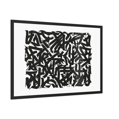Smith 1 - Modern Abstract Framed Posters - Urban Art Decor for Home & Office