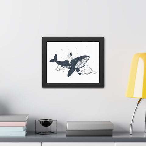 Whale Rider - Framed Print