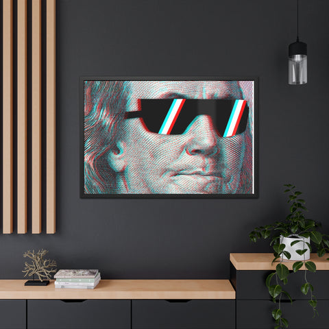 Benjamin Franklin Framed Poster – Stylish Wall Art for Home Décor