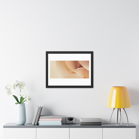 Creese - Elegant Framed Poster - Minimalist Wave Art for Home Decor