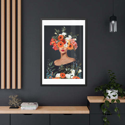 Flowerhead - Blooming Beauty Framed Poster - Floral Art for Home Decor