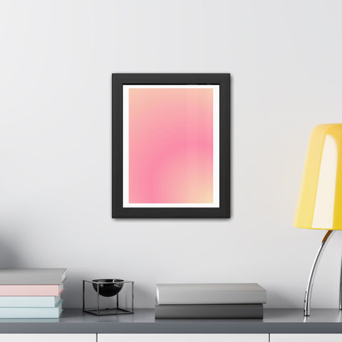 Sunrise 4 - Elegant Gradient Framed Posters - Minimalist Art for Home Decor