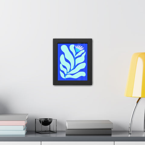 Italian Kitch 3 - Vibrant Floral Framed Poster - Modern Botanical Wall Art for Home Decor
