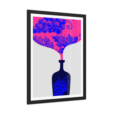 Wine Country 11 - Vibrant Wine-Themed Framed Poster for Home Decor