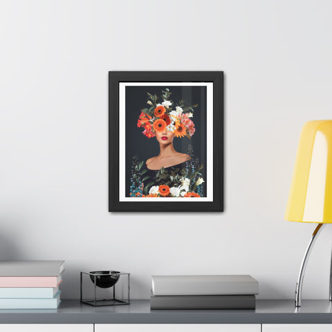 Flowerhead - Blooming Beauty Framed Poster - Floral Art for Home Decor