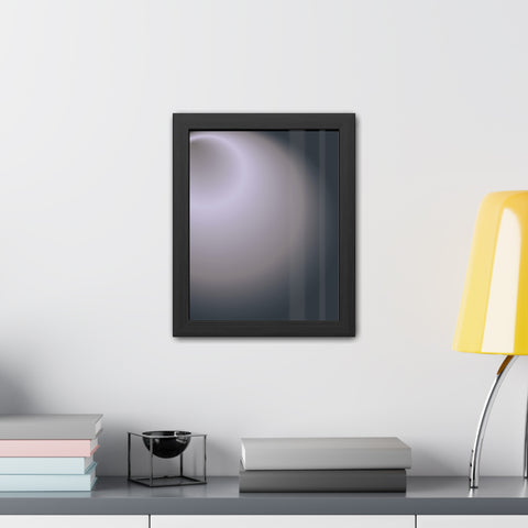 Lightsout 1 - Minimalist Framed Poster - Modern Art Print for Home Decor