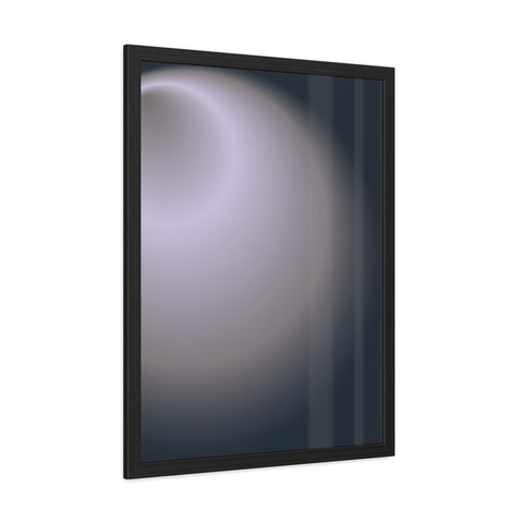 Lightsout 1 - Minimalist Framed Poster - Modern Art Print for Home Decor