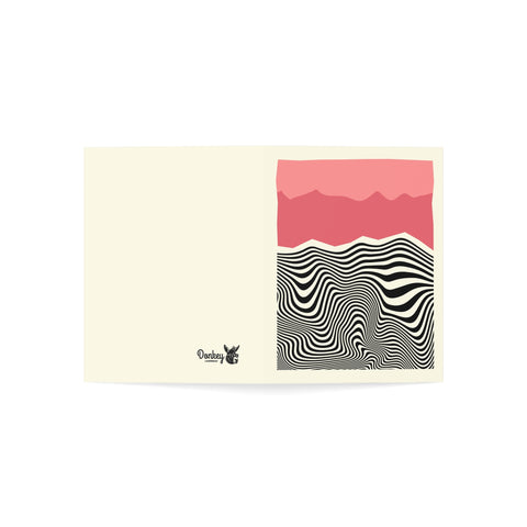 Waves 2 - Greeting Card