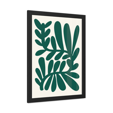 Natural Formation 14 -Botanical Framed Poster - Modern Leaf Wall Art Decor for Home & Office