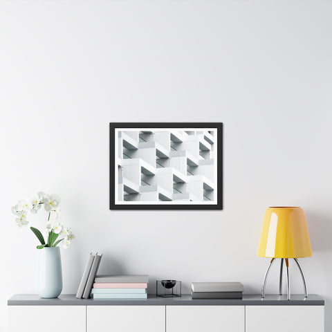 Blocks - Architecture - Framed Print