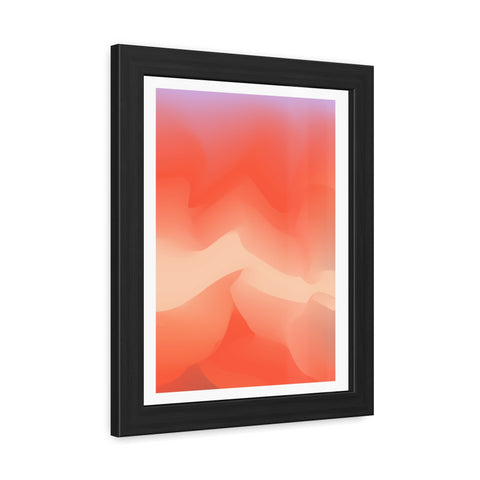 Spiritual 3 - Abstract Sunset Framed Poster - Modern Wall Art for Home Decor