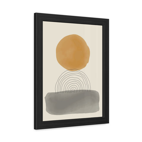 Watercolor Abstract 1 - Framed Print