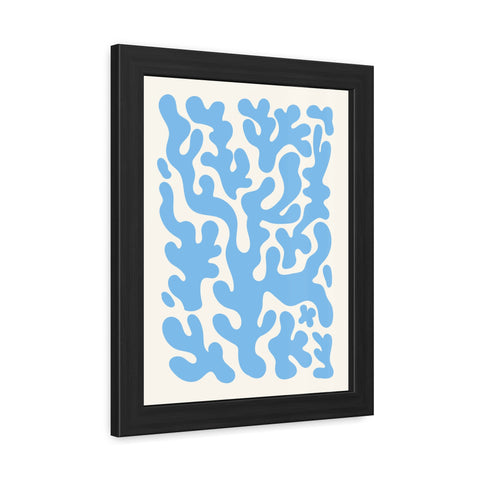 Natural Formation 1 - Ocean-Inspired Framed Poster - Abstract Coral Design for Home Decor