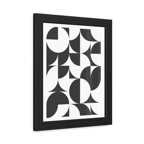 Gridline 3 - Modern Geometric Framed Posters - Stylish Wall Art for Minimalist Decor