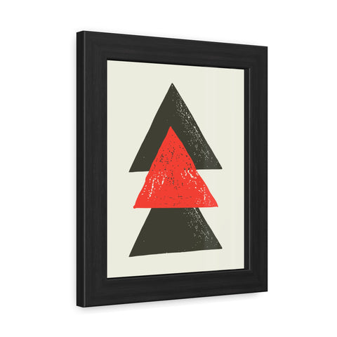Jonathan 2 - Modern Geometric Framed Poster - Stylish Wall Art for Home Décor