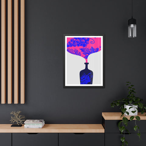 Wine Country 11 - Vibrant Wine-Themed Framed Poster for Home Decor
