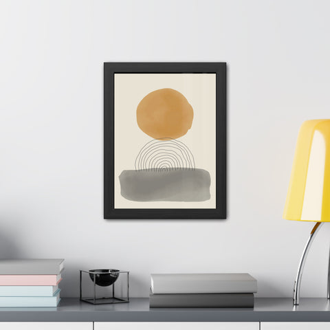 Watercolor Abstract 1 - Framed Print