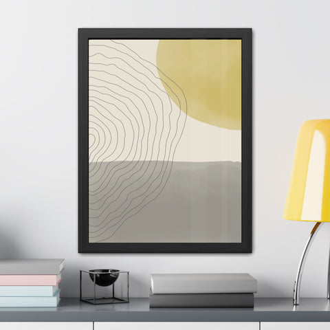 Watercolor Abstract 4 - Framed Print