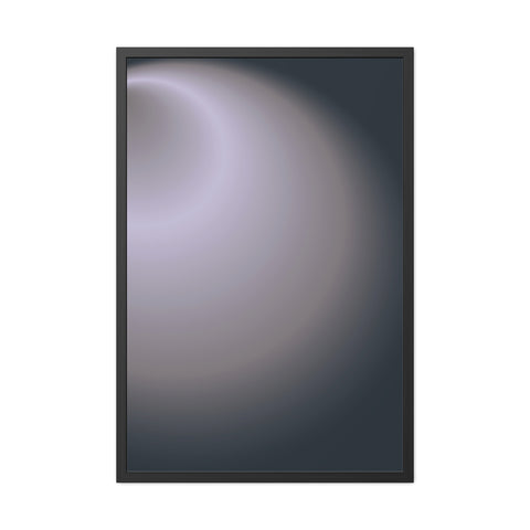 Lightsout 1 - Minimalist Framed Poster - Modern Art Print for Home Decor