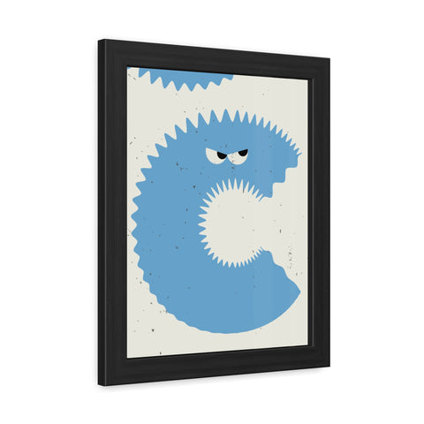 Lettermon C - Whimsical Framed Posters – Unique Wall Art for Fun Spaces