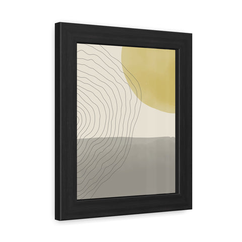 Watercolor Abstract 4 - Framed Print