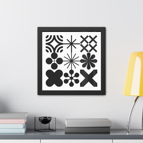 Stark 1 - Modern Abstract Framed Posters for Home Decor - Minimalist Wall Art