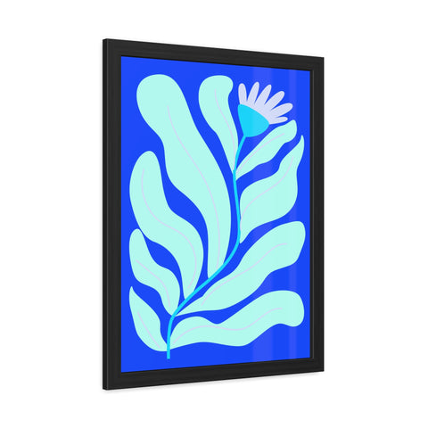Italian Kitch 3 - Vibrant Floral Framed Poster - Modern Botanical Wall Art for Home Decor