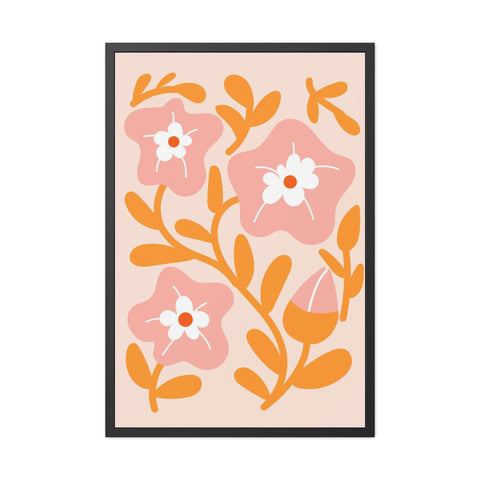 Marinda 8 - Botanical Framed Poster - Floral Wall Art for Home Décor