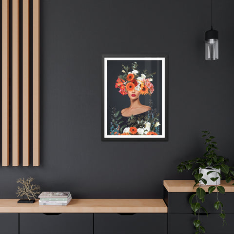 Flowerhead - Blooming Beauty Framed Poster - Floral Art for Home Decor